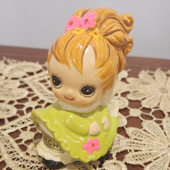 Vintage Josef Original Big Eyed Mod March Birthday Girl Doll Excellent Cond - Picture 2 of 8